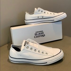 Brand new Converse lace-less classic all stars.